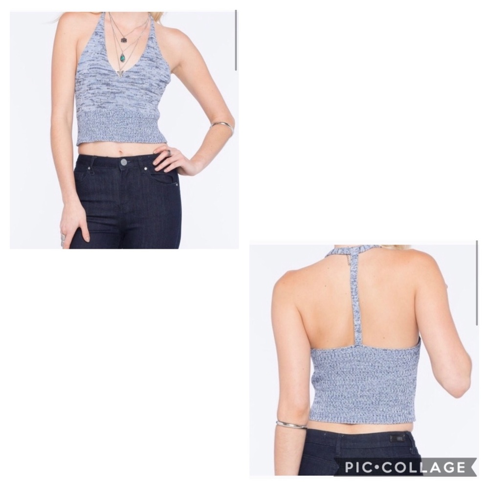 Full tilt cricket knit top bralette sz XS